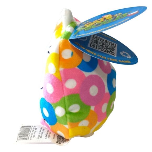 Cats vs Pickles Series 2 Loopy Plush Bean Bag Fruit Loop #199 Food Squad Tags. - Picture 5 of 15